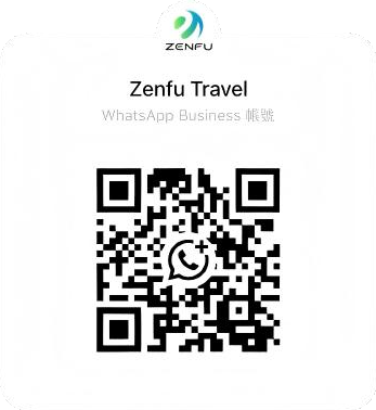 Zenfu Travel WhatsApp Business — scan to contact us