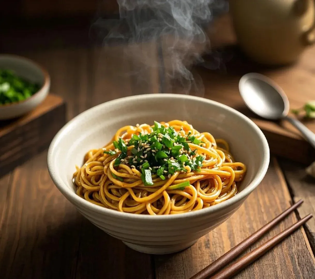 Scallion Oil Noodles